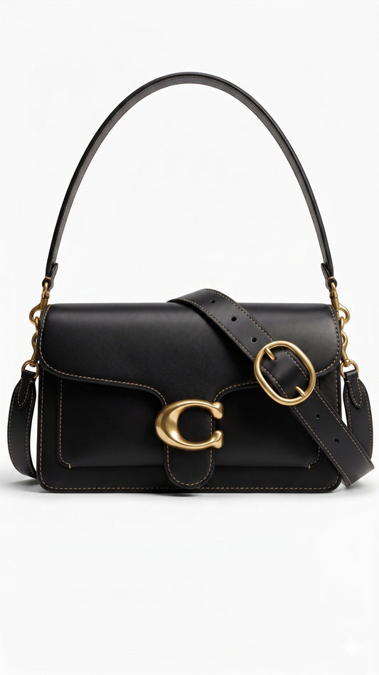 COACH BAG BLK&GLD 03 BLACK&GOLD