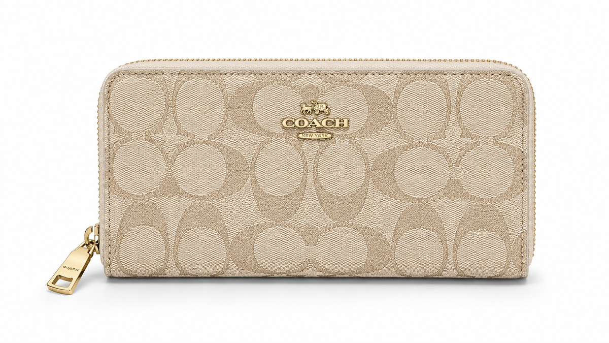 COACH  PORTMONE 60017 beige