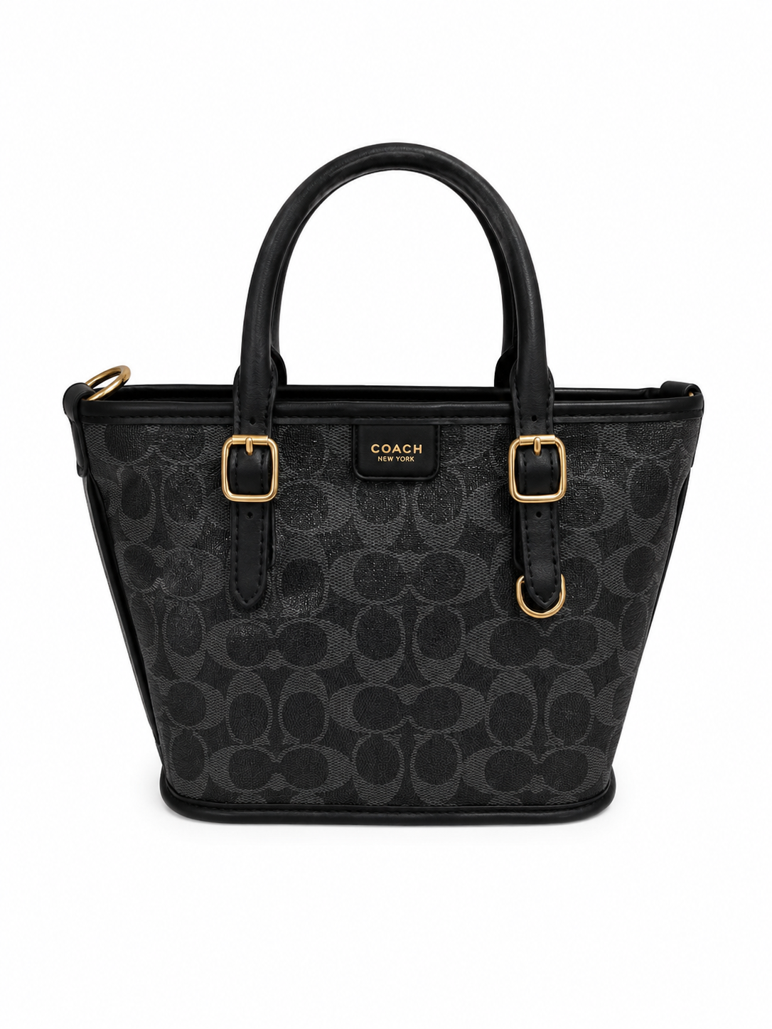 COACH SMALL BAG BLK&GRY 8188 black&grey