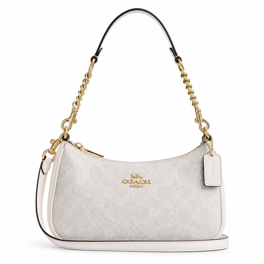 COACH SMALL BAG WHITE off white