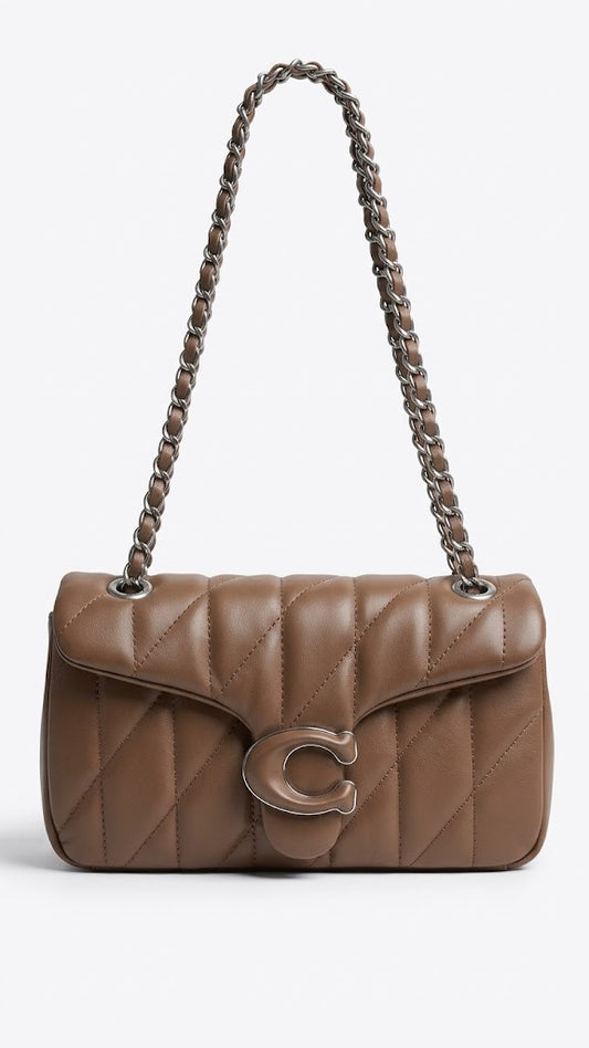 Coach Bag Coffee Gt1291 Medium Bag (31) Coffee