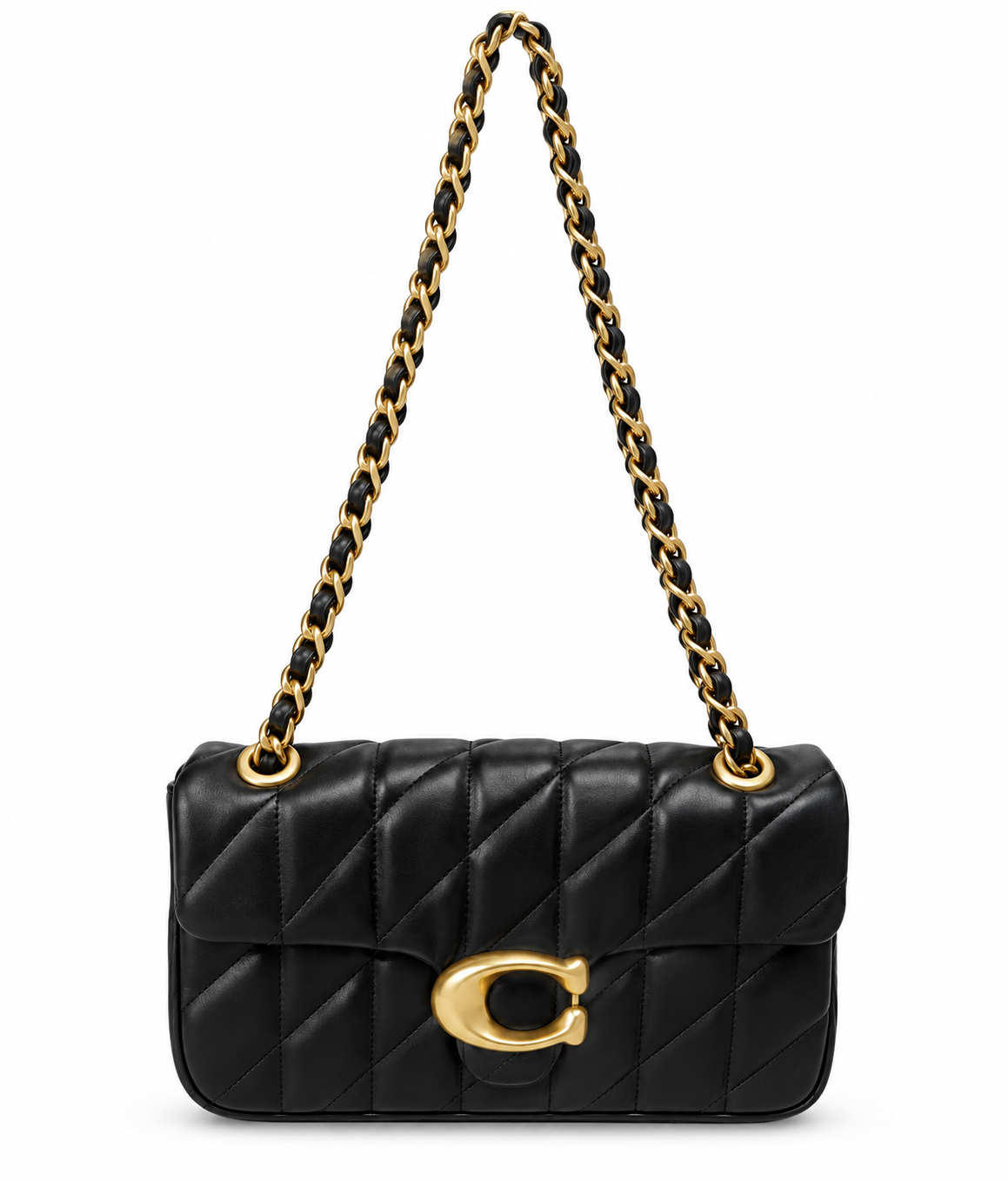 Coach Bag 8802 Black Medium Bag Black