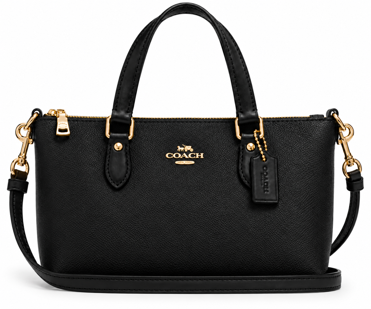 Coach Bag 7782 Black Medium Bag Black