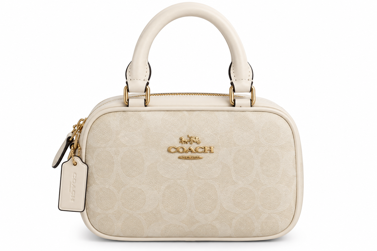 Coach Bag 3615 White Small Bag White