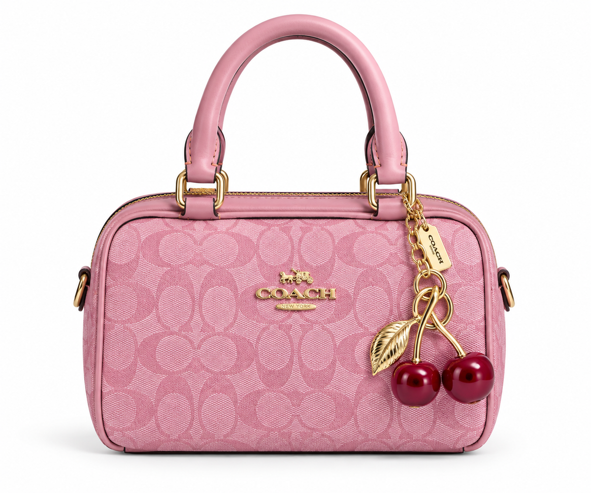 Coach Bag Pink 3615 Small Bag Pink