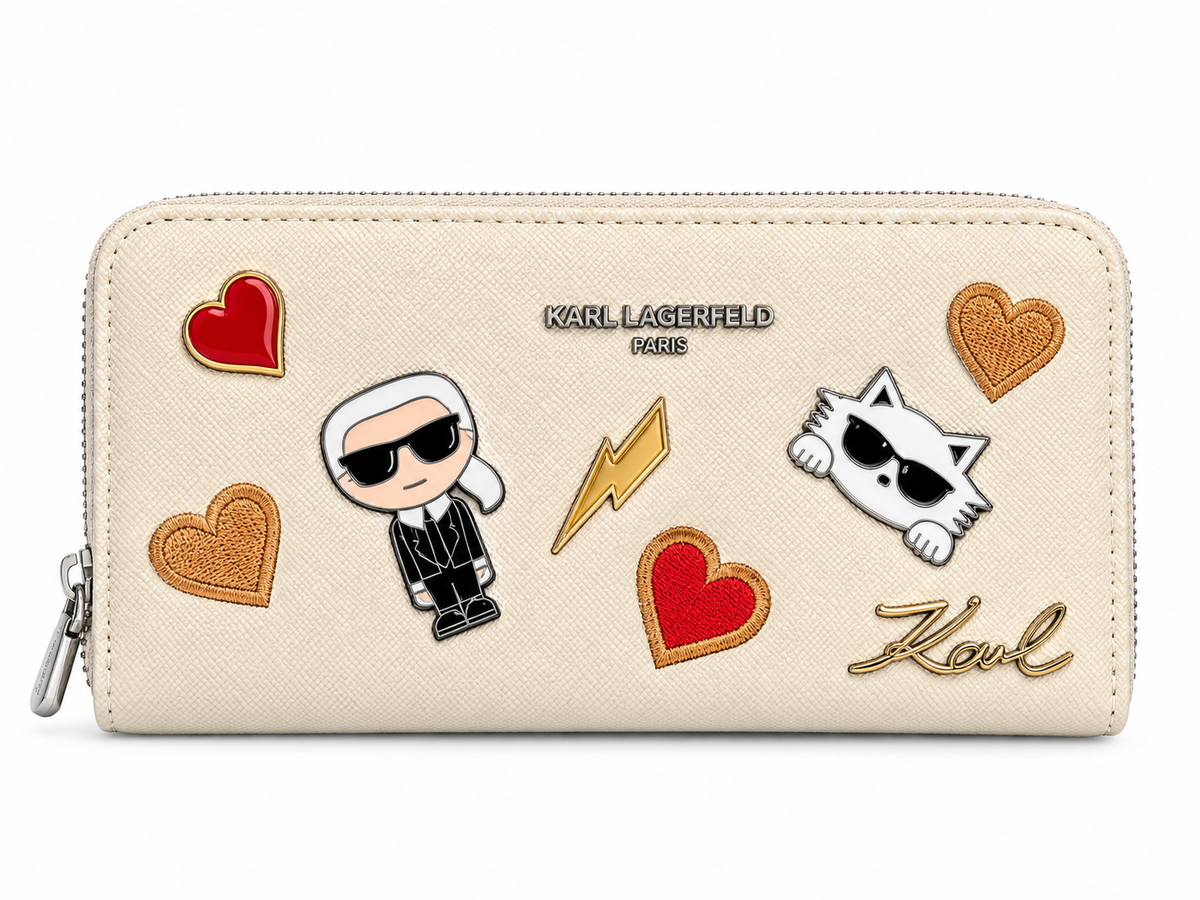Karl Lagerfeld Portmone Offwht Kd06 Off White Off White