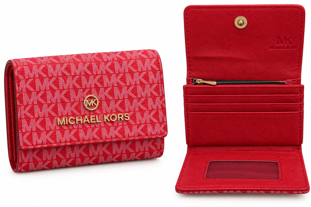 Michael Kors Portmone 60018-14 Red Red