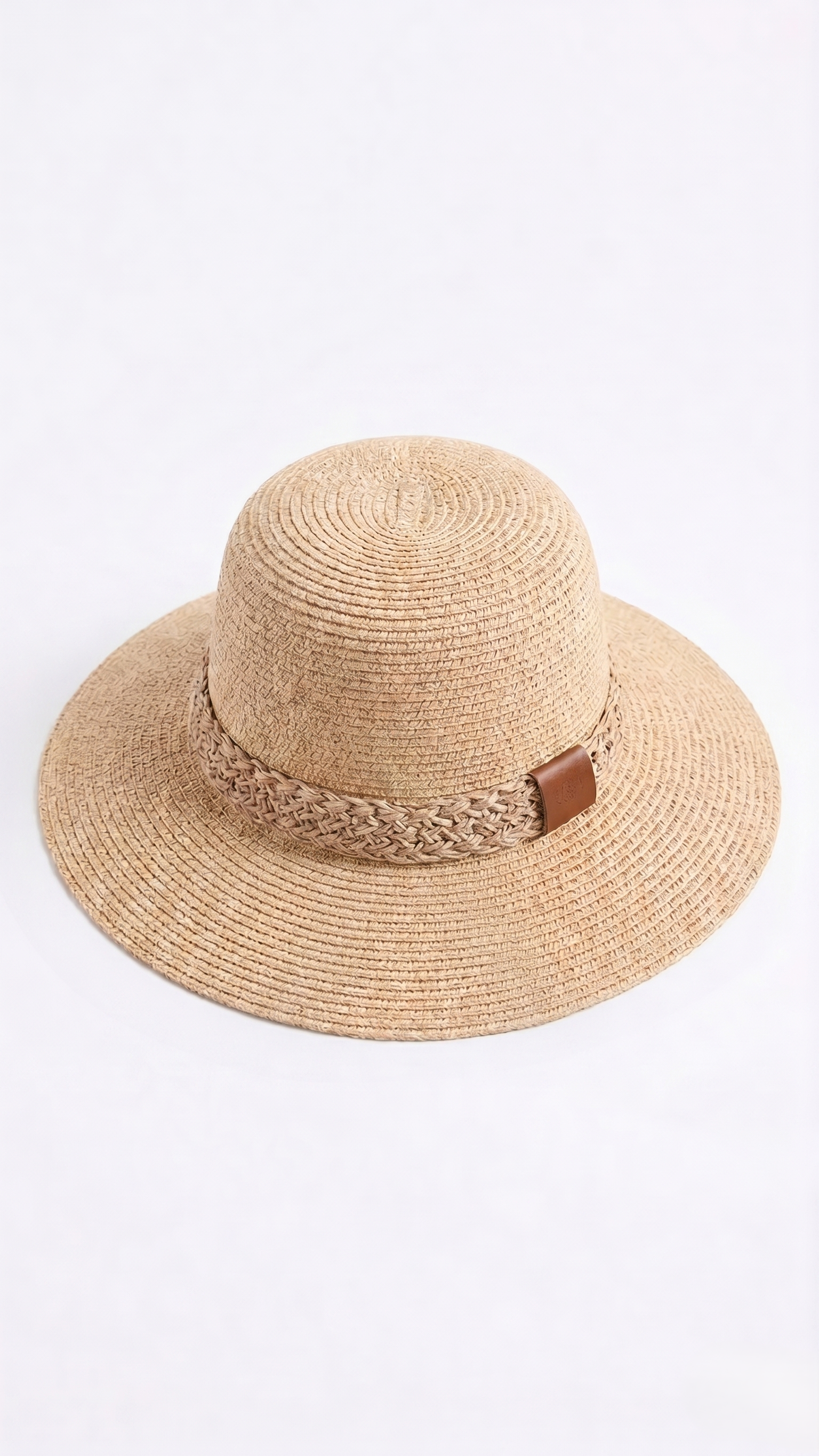 Straw Hat Summer Beige 01 Beige
