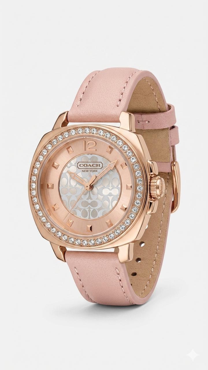 Coach Watch Pink Pink