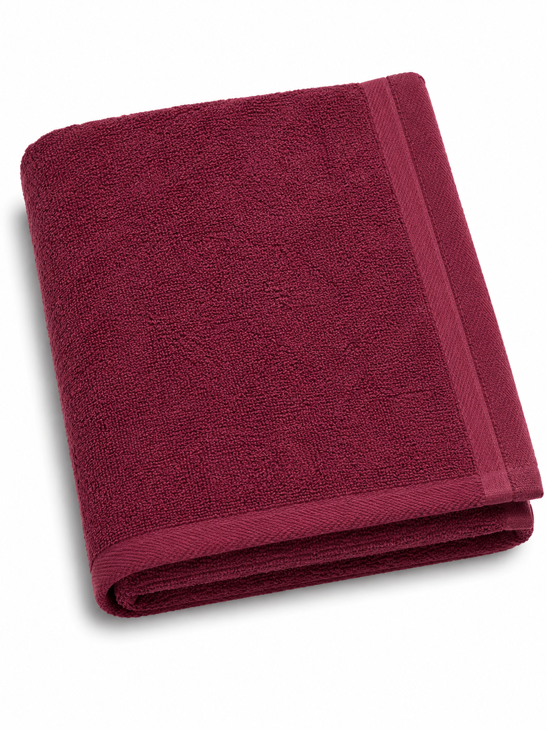 TOWEL BURGUNDY 160*90 burgundy