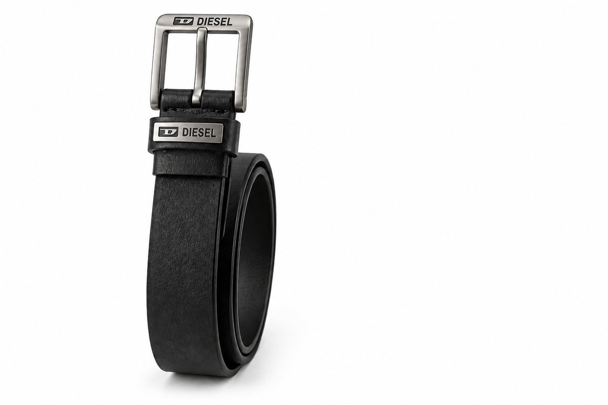 Diesel Belt 125Cm Black 125 / Black
