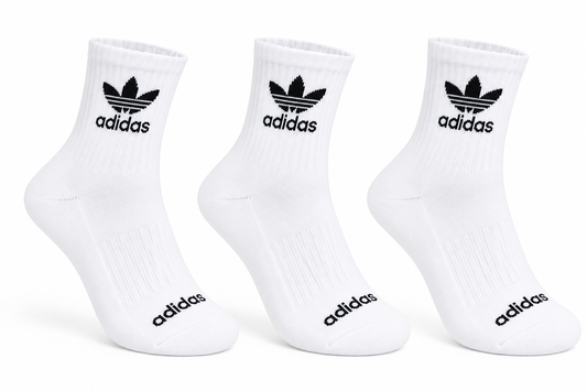 Adidas Socks Mid White Medium White