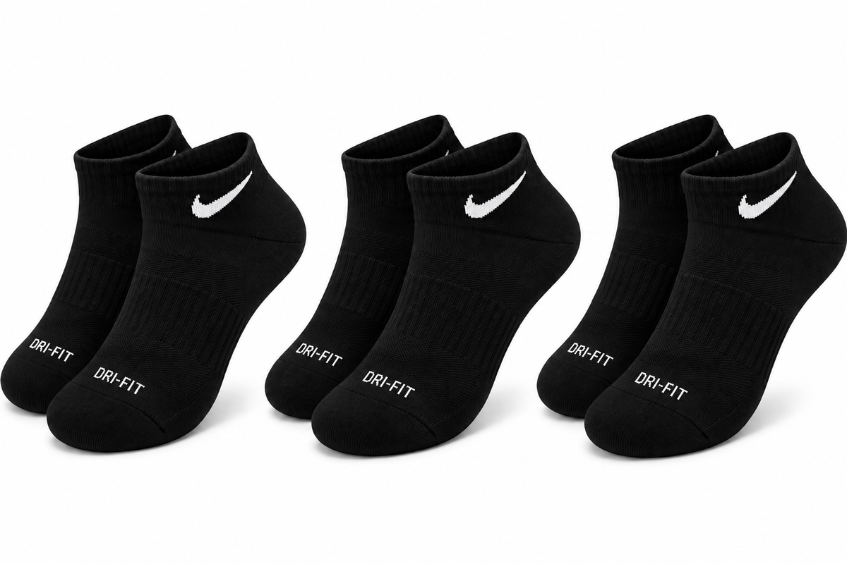 Nike Socks Black 611 Small Black