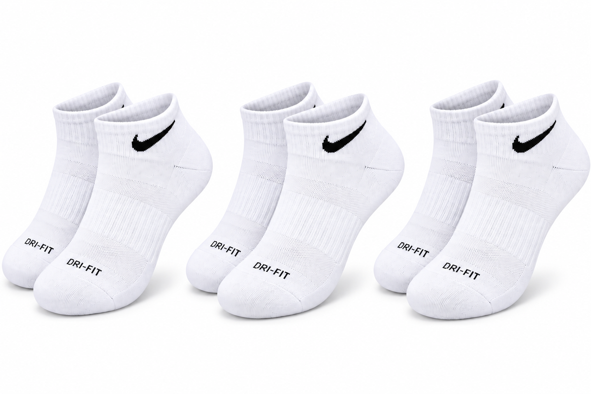 Nike Socks White 611 Small White