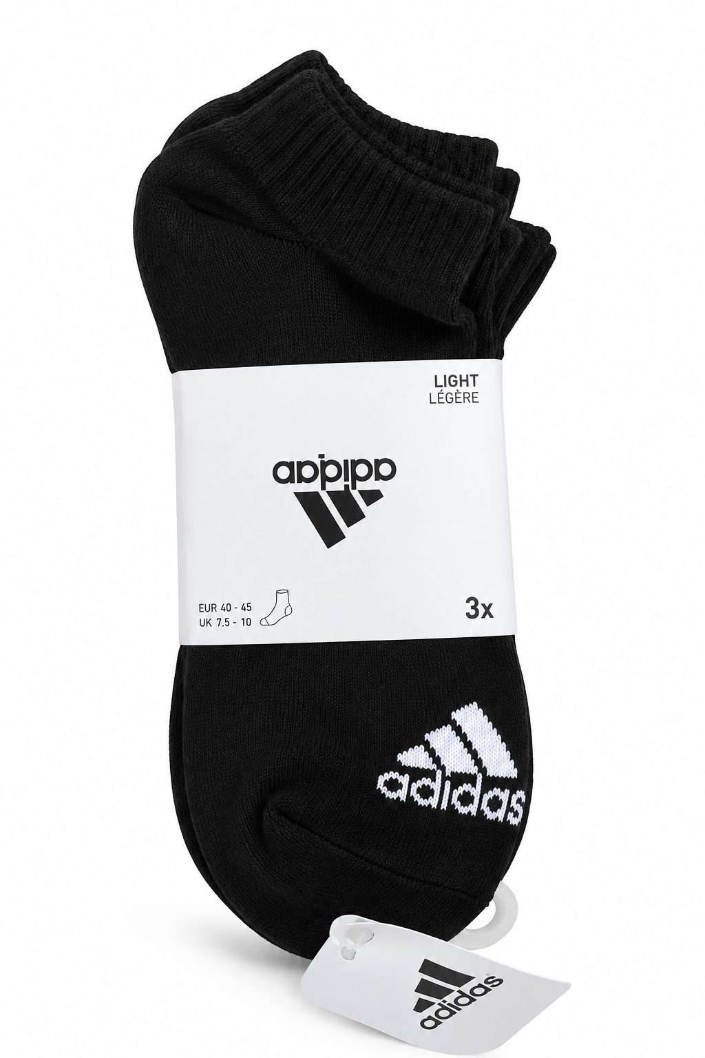 Adidas Socks 607 Black Medium Black