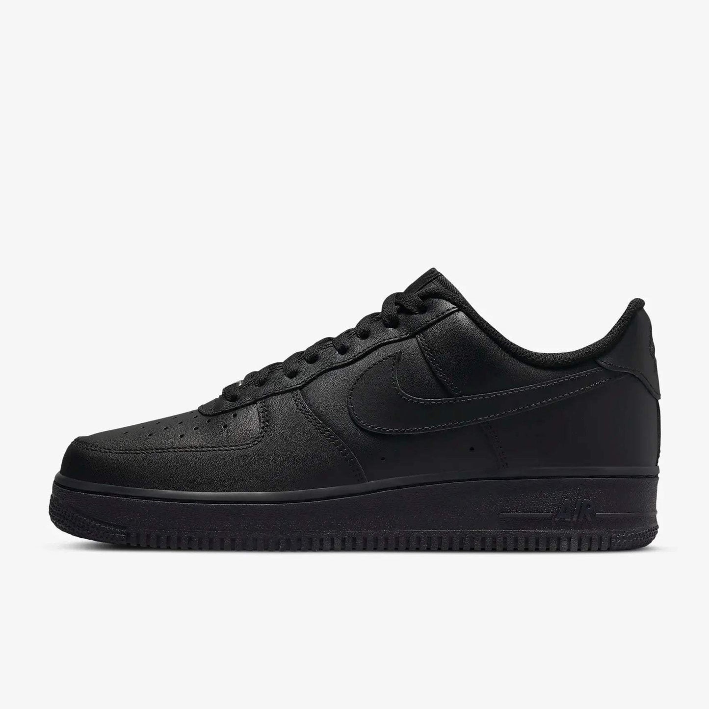 NIKE CASUAL AIR FORCE FULL BLACK full black / 46