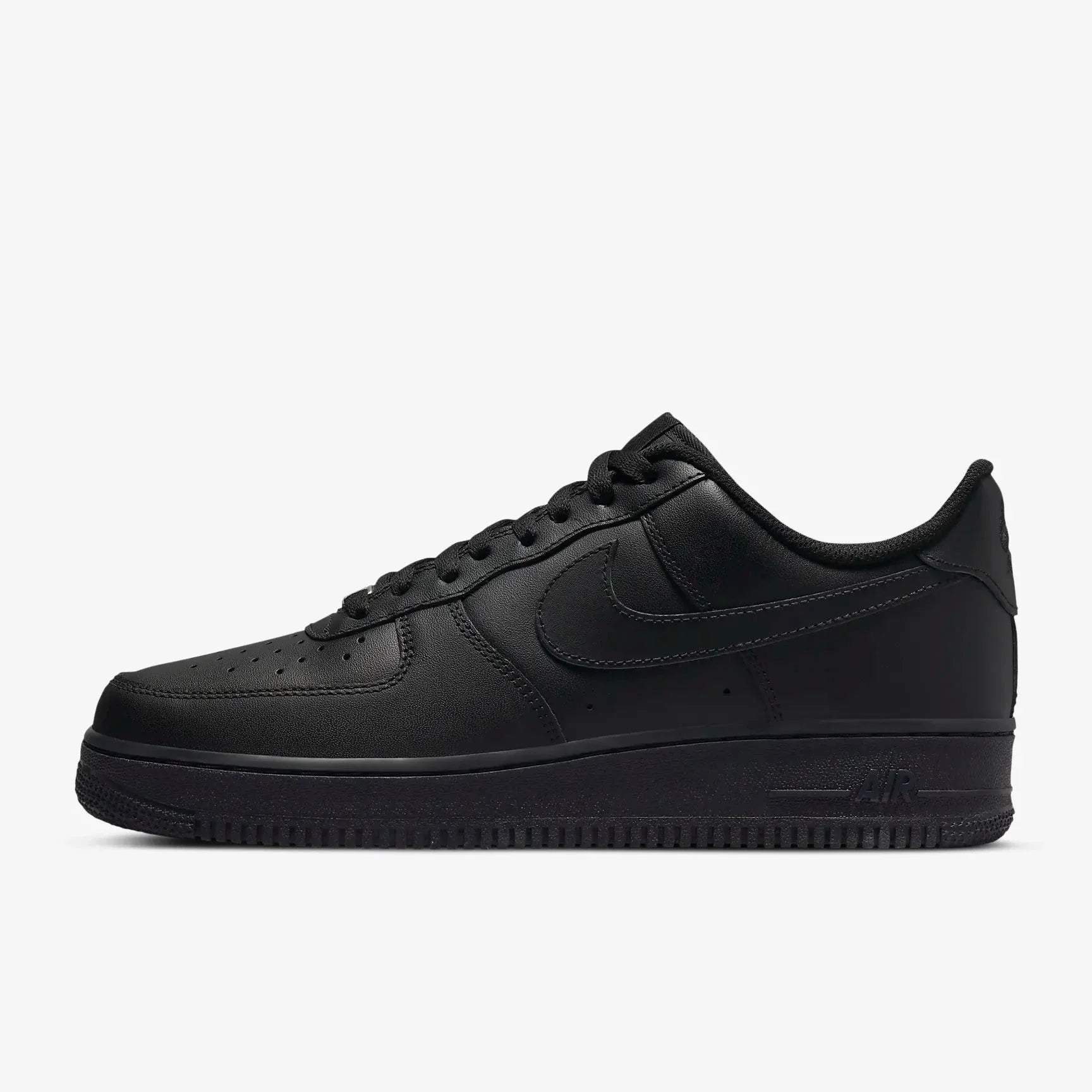 NIKE CASUAL AIR FORCE FULL BLACK full black / 46