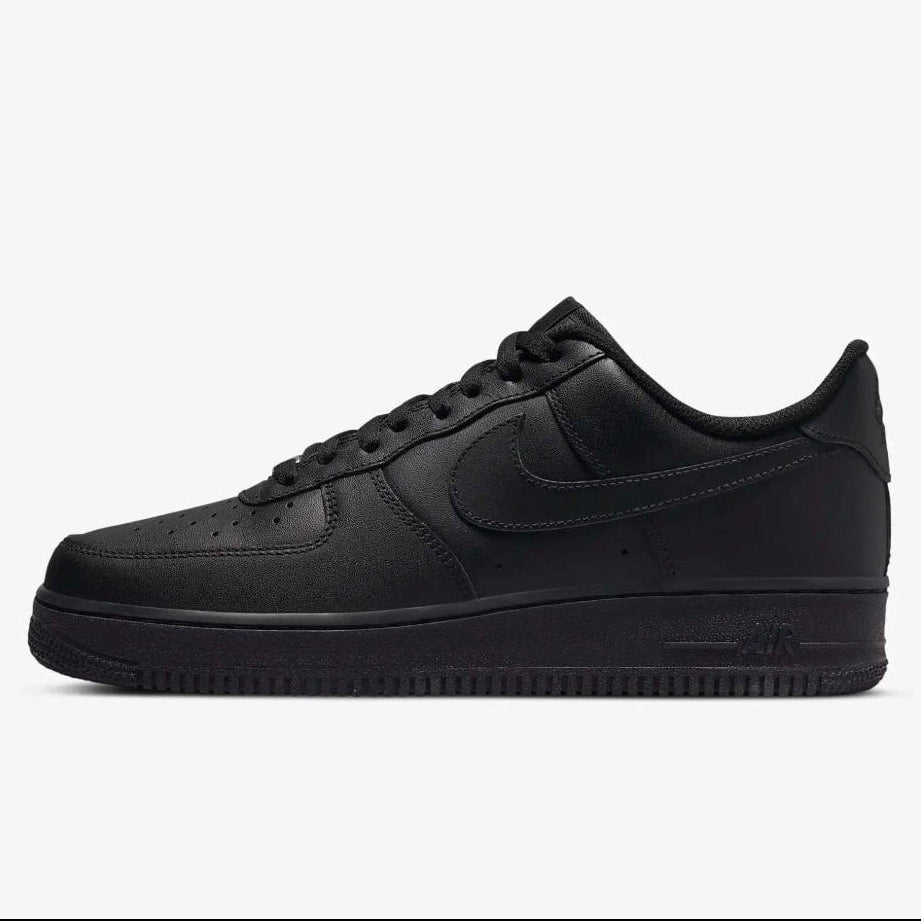 NIKE CASUAL AIR FORCE FULL BLACK full black / 46