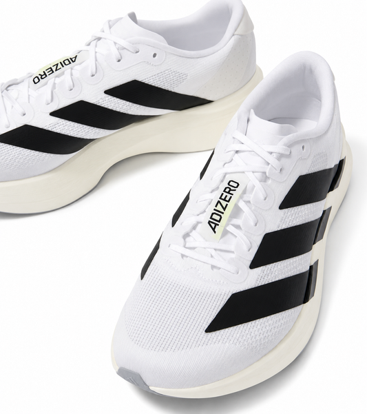 ADIDAS RUNNING ADIZERO WHT&BLK white&black / 41