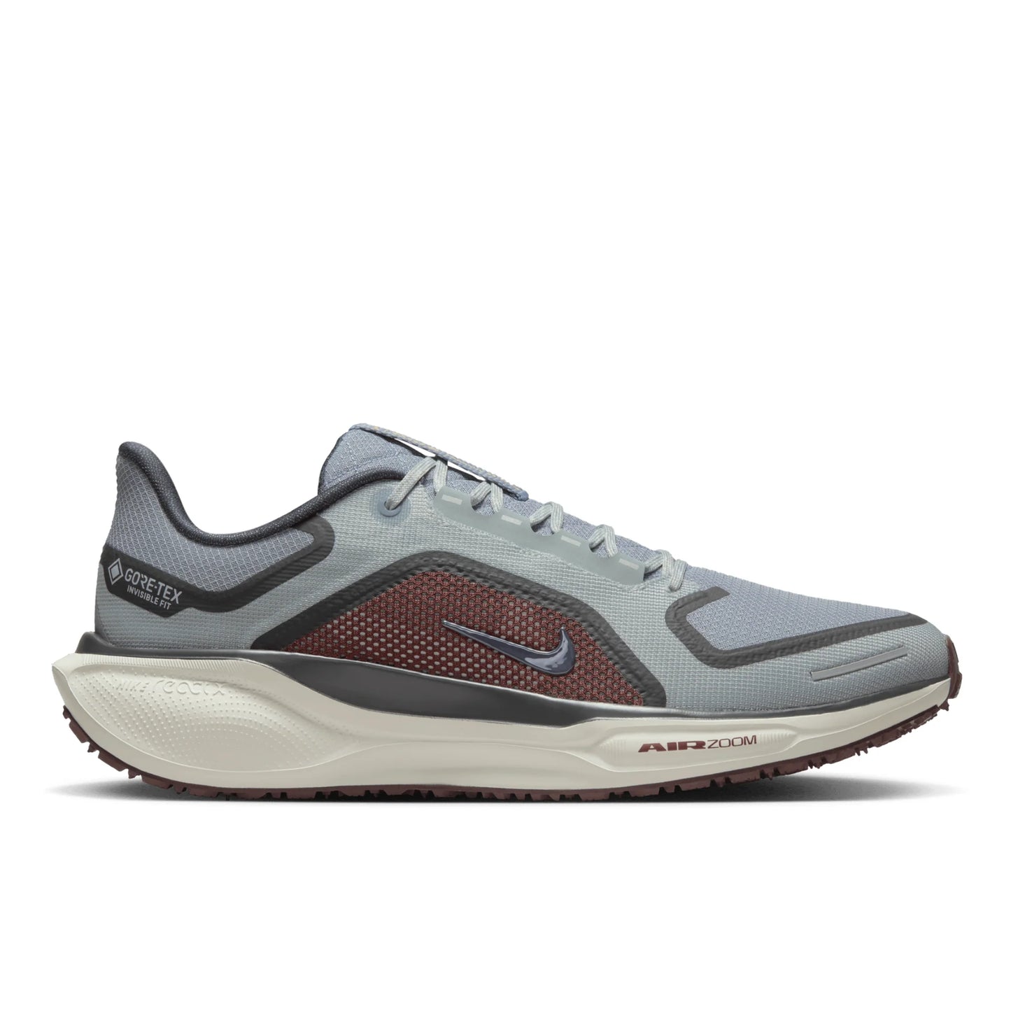 NIKE RUNNING PEGASUS 41 GORE-TEX GRY&BRDO grey&bordo / 42
