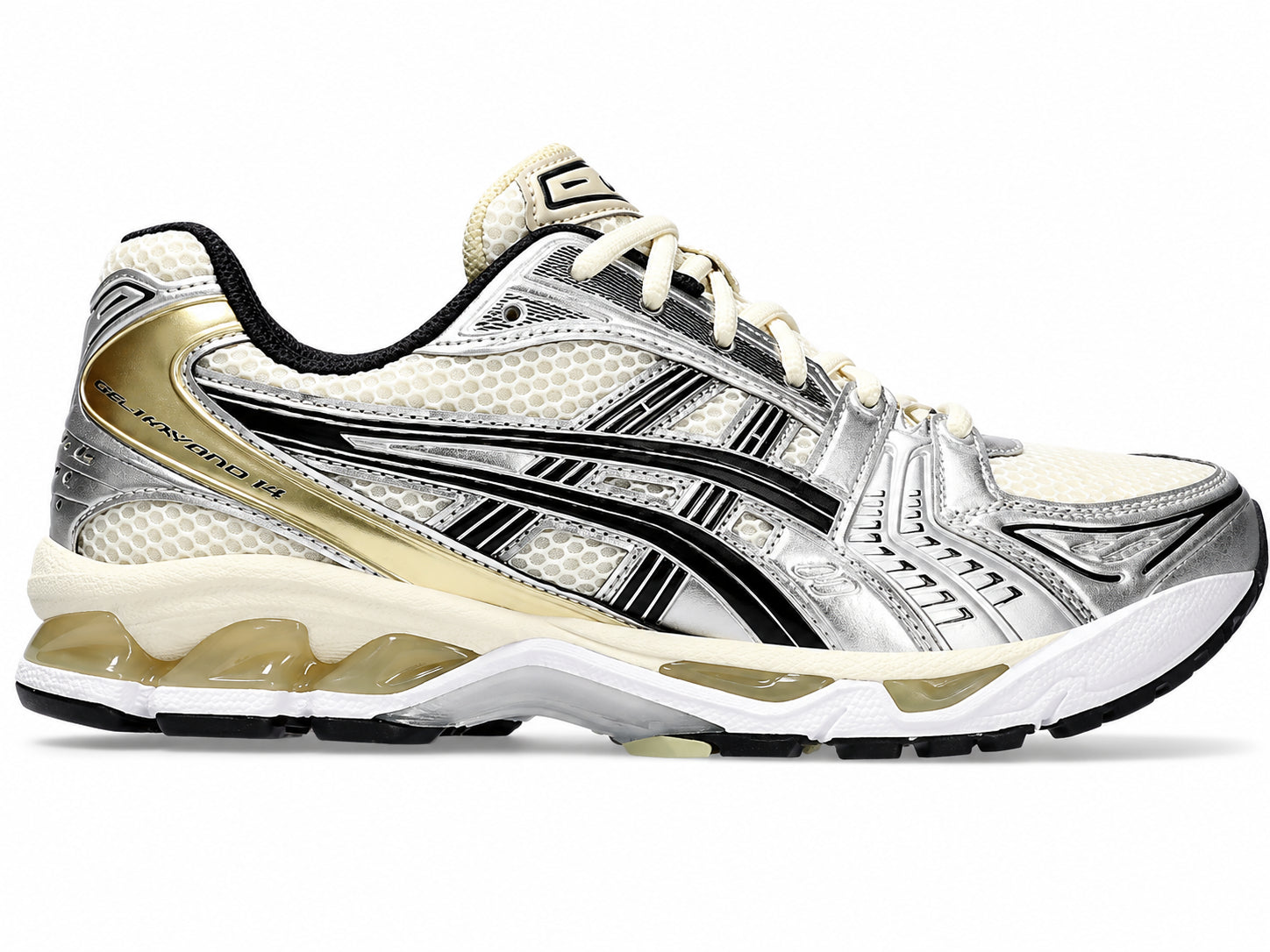 ASICS RUNNING KAYANO 14 BGE&SLVR&BLK beige&silver&black / 46.5