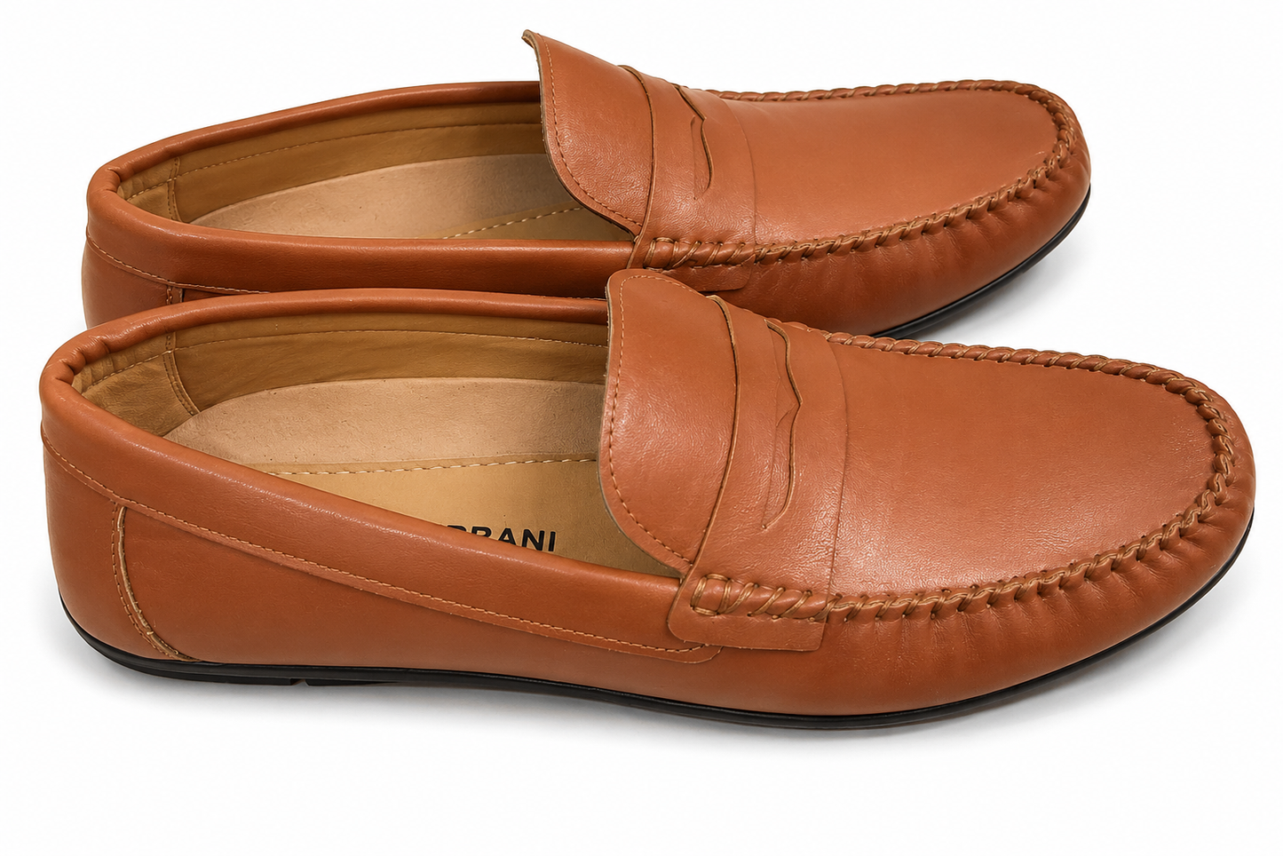 RIFLESSIURBANI MOC-TOE STITCHING camel / 40