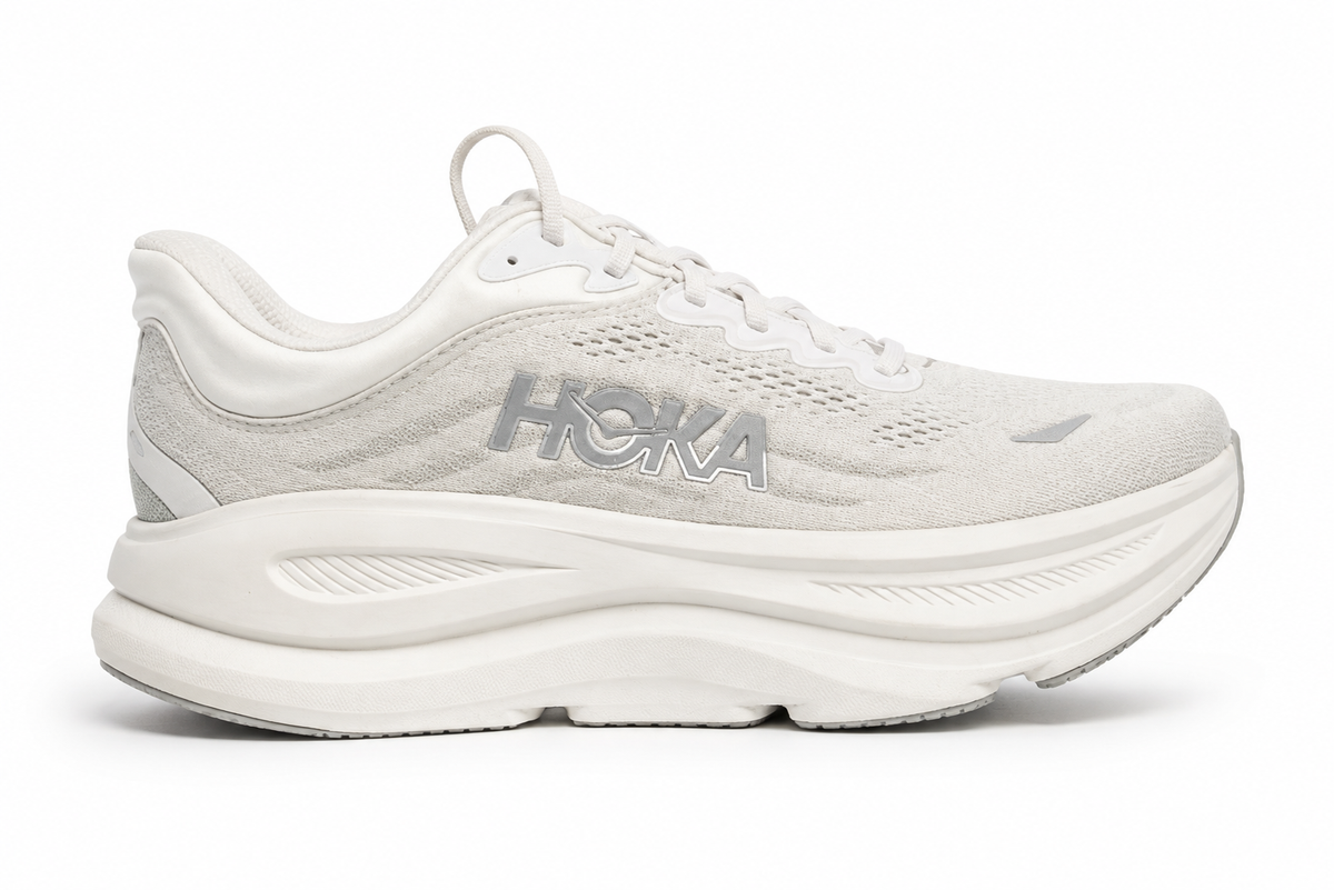 HOKA RUNNING BONDI 9 WHT&GRY white&grey / 43