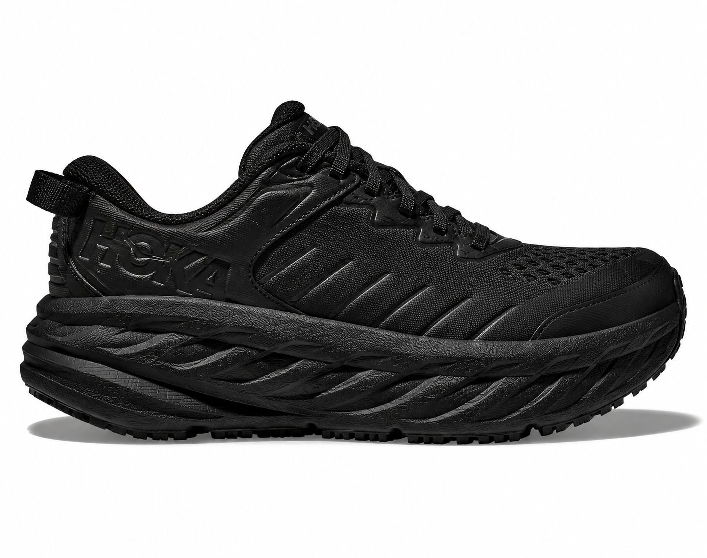 HOKA RUNNING BONDI SR F.BLACK full black / 46