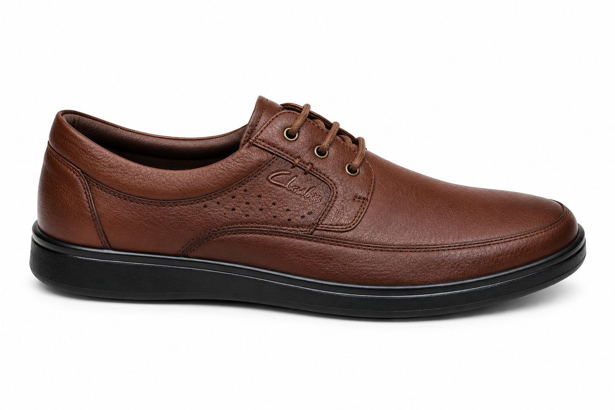 CLARKS CASUAL BROWN A3477 browm / 45