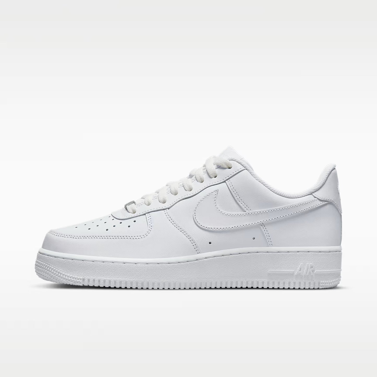 NIKE SNEAKER AIR FORCE FULL WHITE full white / 47.5