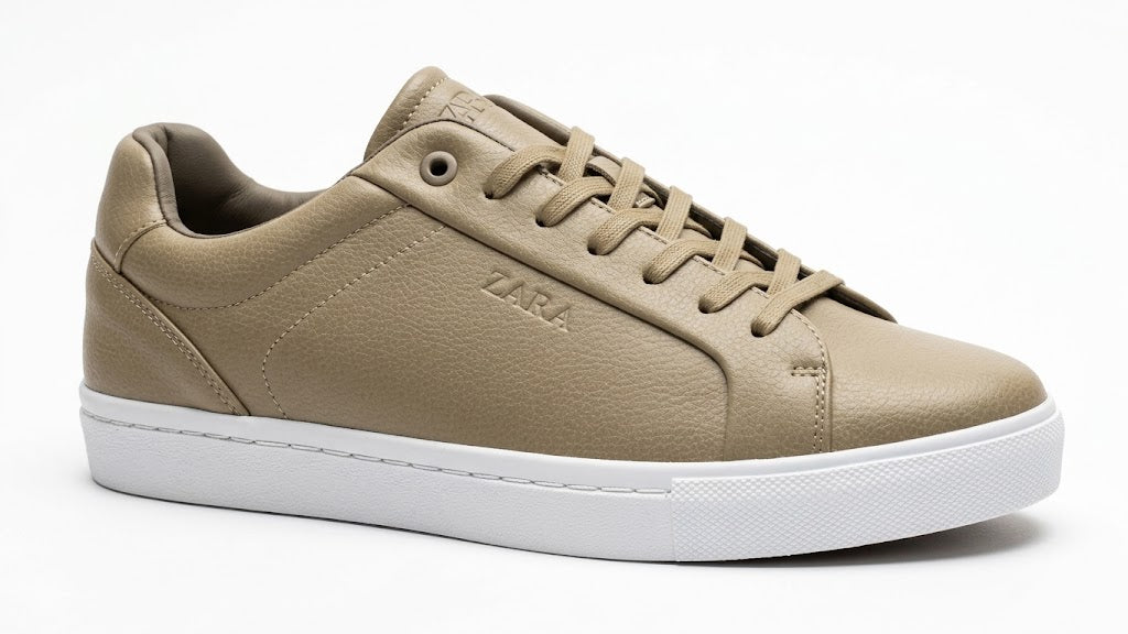 Zara Low-Top Sneakers H26-51-B Beige Sneakers 45 / Beige