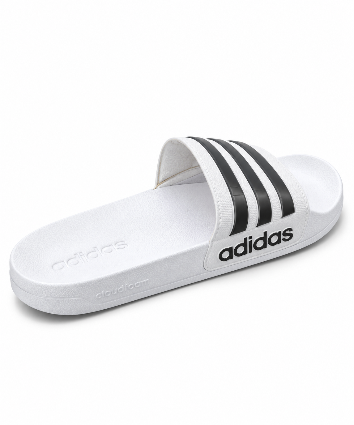 Adidas Slipper 921 White & Black Slipper 44 / White & Black