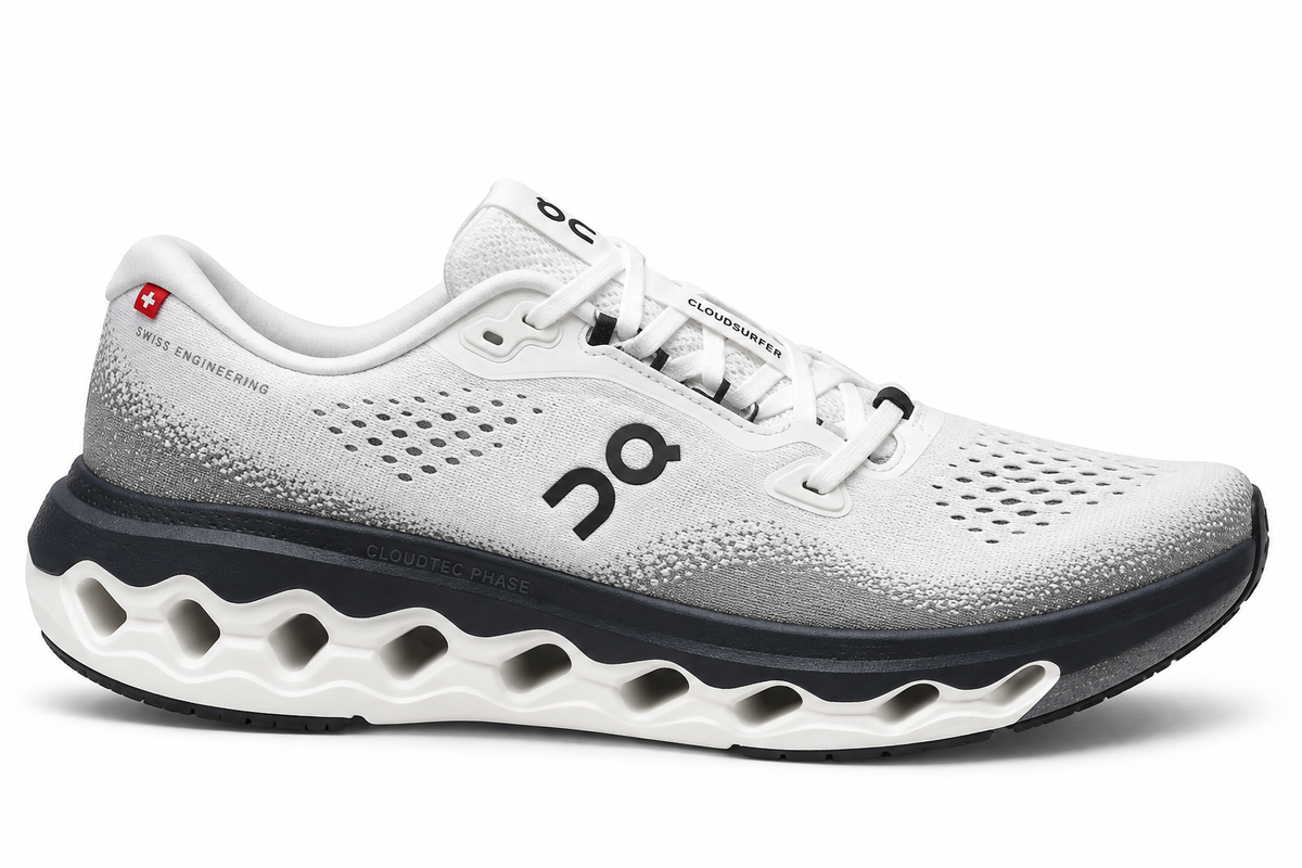 On Cloud Surfer 3 Wht&D.Grey White & Dark Grey Running Shoes 41 / White & Dark Grey