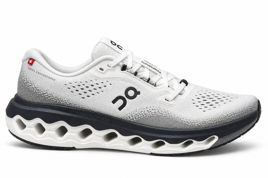 On Cloud Surfer 3 Wht&D.Grey White & Dark Grey Running Shoes 41 / White & Dark Grey