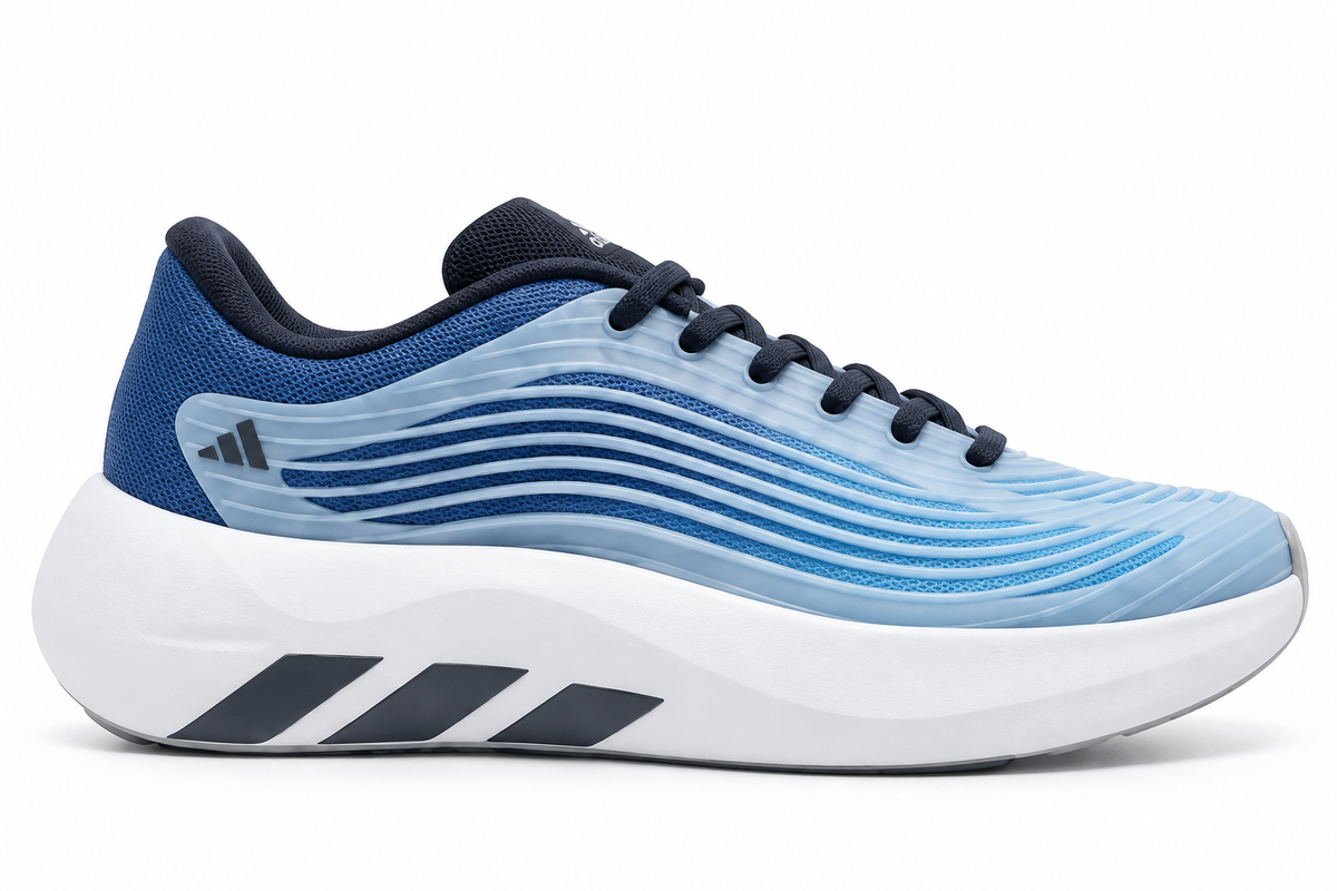 Adidas Hyper Flow V2 Wht&Blue White & Blue Running Shoes 44 / White & Blue