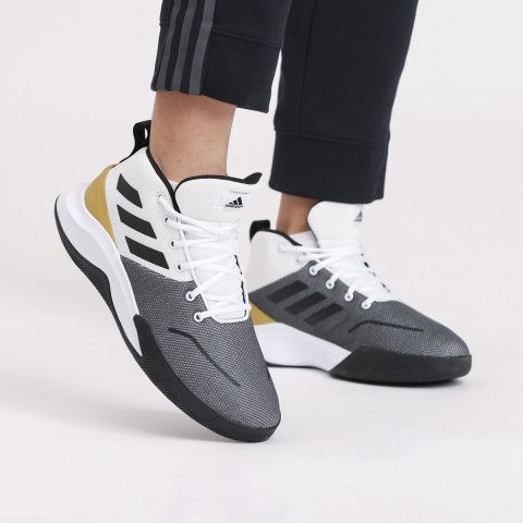 Tennis Basketball Gris-Negro-Blanco adidas Performance OwnTheGame