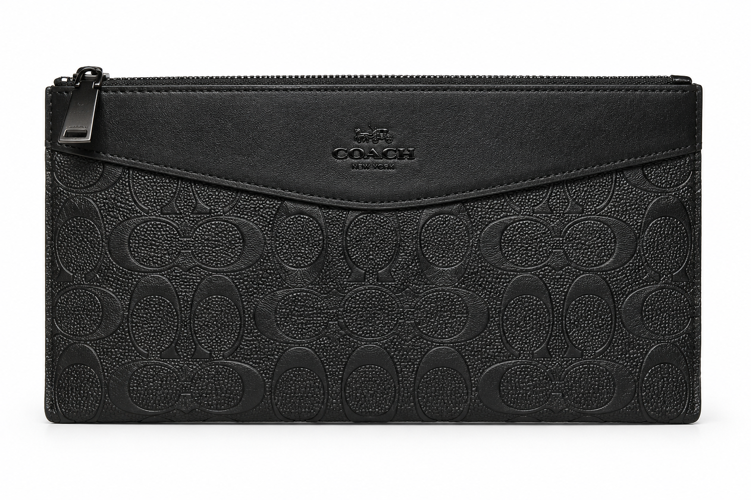 COACH PORTMONE.LB HAND POUCH 127 black / M