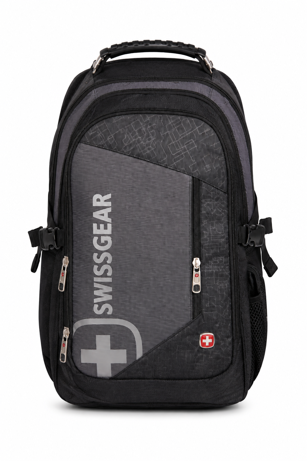 SWISS BACKBAG BLK&GRY 6913 black&grey