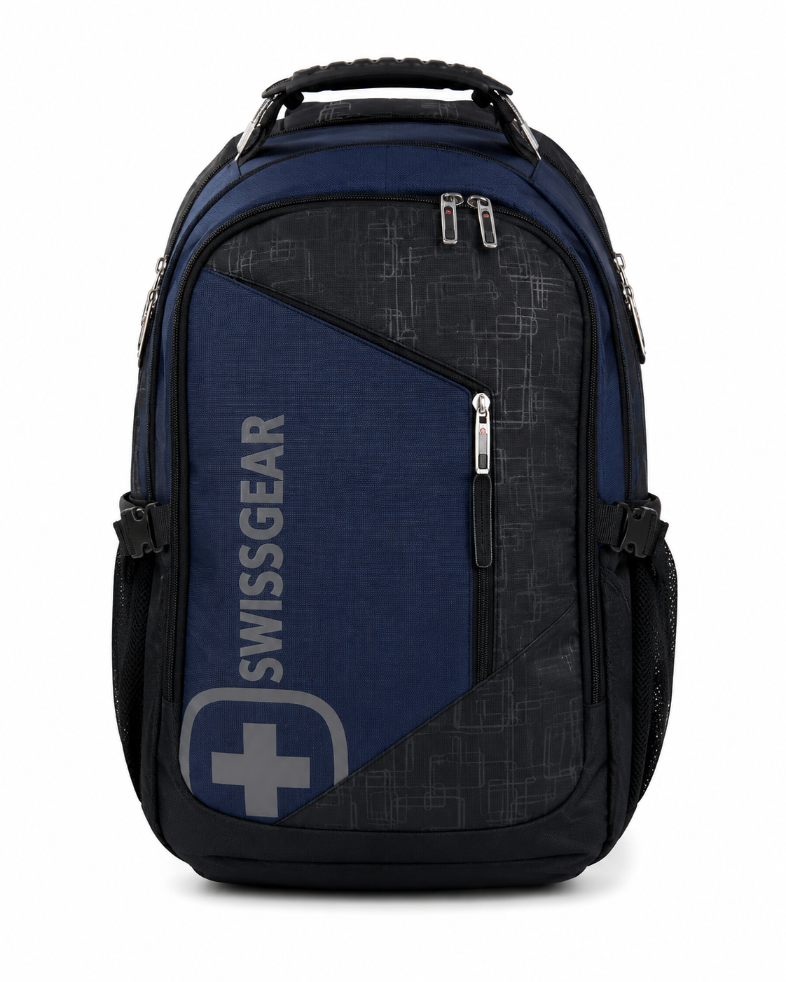SWISS BACKBAG BLK&NVY 6913 black&navy