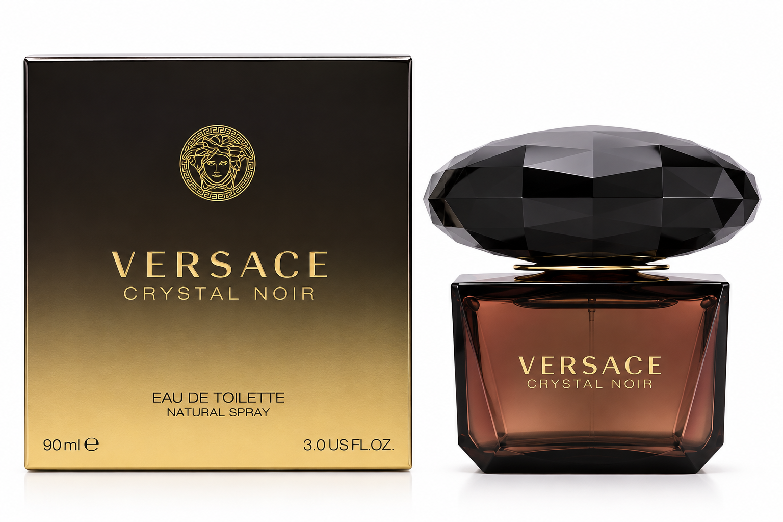 Versace Crystal Noir Eau De Toilette 90Ml