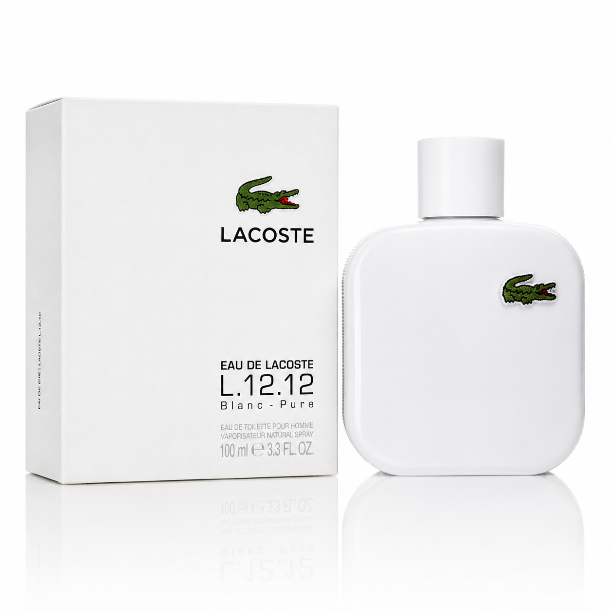 LACOSTE  L.12.12 BLANC-PURE 100ML