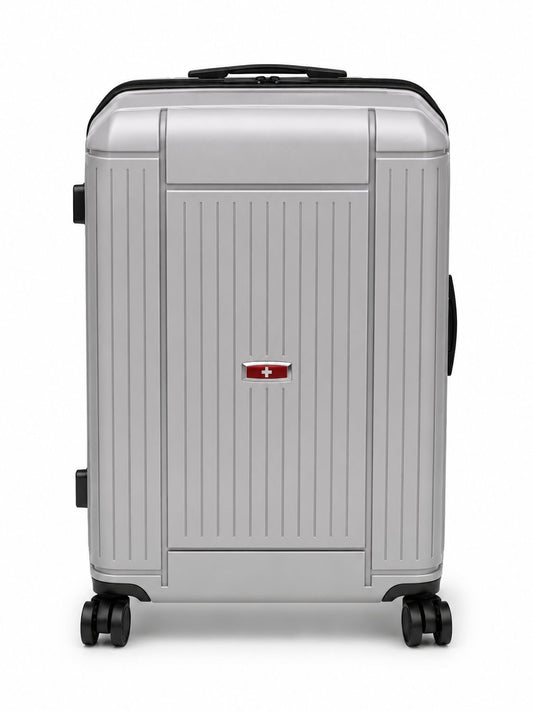 SWISS MEDIUM BAG TRAVEL BAG 24" 1902 SLVR silver