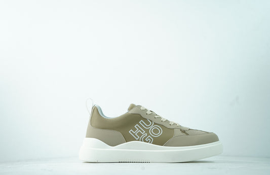 Hugo Boss Shoes Mens Sneakers Beige